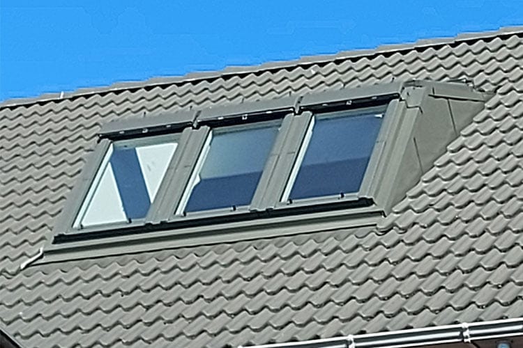 Dakkapel met dakramen plaatsing in NIjmegen