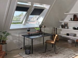 Dakramen op zolder in Arnhem